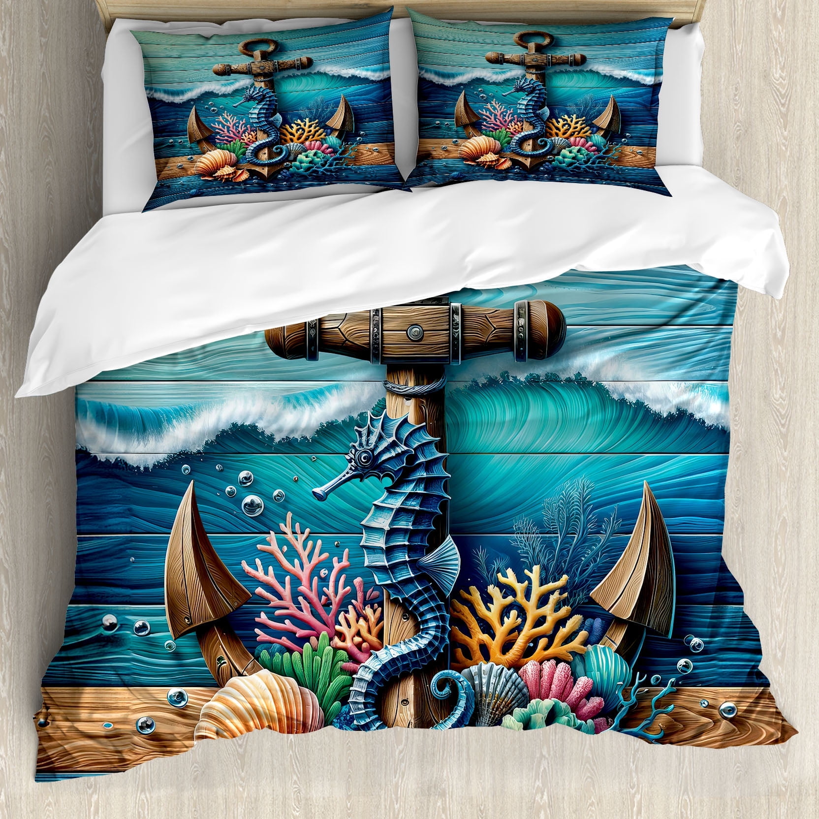 Ancient Swimmer Duvet Cover Set NCU0DV216