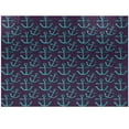 thumbnail image 1 of Ambesonne Nautical Jigsaw Puzzle Durable Cardboard, Repetitive Anchors Art, 1000 pcs, Dark Purple Sea Blue, 1 of 1