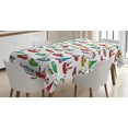 thumbnail image 1 of Ambesonne Nautical Tablecloth Rectangular Table Cover, Cartoon Fishing Boats, 60"x90", Multicolor, 1 of 4