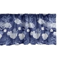 thumbnail image 1 of Ambesonne Nautical Window Valance, Various Shapes Sea Corals, 54" X 18", Lavender Ceil Blue, 1 of 5