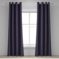 thumbnail image 1 of Ambesonne Navy Blue Grommet Curtain, Geometric Ogee Tile, 50" x 108", Dark Blue Tan, 1 of 6