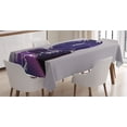 thumbnail image 1 of Ambesonne Nebula Tablecloth Rectangular Table Cover, Astronaut Space Outer, 52"x70", Pink Purple, 1 of 3