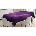 thumbnail image 1 of Ambesonne Nebula Tablecloth Rectangular Table Cover, Cosmic Celestial Stars, 52"x70", Indigo Magenta, 1 of 4