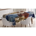 thumbnail image 1 of Ambesonne Nebula Tablecloth Rectangular Table Cover, Space Station Planet, 60"x90", Multicolor, 1 of 4