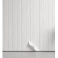 thumbnail image 1 of Ambesonne Neutral Color Peel & Stick Wallpaper for Home, Simple Straight Lines, 13"x36", Pale Grey and Pearl, 1 of 6