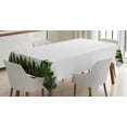 thumbnail image 1 of Ambesonne New Year Tablecloth Rectangular Table Cover, Christmas Candy Canes, 52"x70", Multicolor, 1 of 4