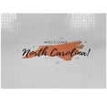 thumbnail image 1 of Ambesonne North Carolina Jigsaw Puzzle Durable Cardboard, Welcome Sign USA Map, 1000 pcs, Salmon Black White, 1 of 1