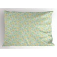 thumbnail image 1 of Ambesonne Numbers Pillow Sham, Numeral Composition, 26" X 20", Multicolor, 1 of 2
