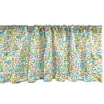 thumbnail image 1 of Ambesonne Numbers Window Valance, Numeral Composition, 54" X 18", Multicolor, 1 of 3