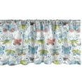 thumbnail image 1 of Ambesonne Nursery Window Valance, Simplistic Design Butterflies Pattern Ink Art Paint, Curtain Valance for Kitchen Bedroom Decor with Rod Pocket, 54" X 18", Multicolor, 1 of 3