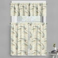 thumbnail image 1 of Ambesonne Ocean Life Valance & Curtain, Swimming Dolphins, 55"x24", Multicolor, 1 of 6