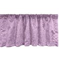 thumbnail image 1 of Ambesonne Ocean Window Valance, Marine Shells in Violet Tones, 54" X 18", Violet and Mauve, 1 of 3