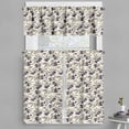 thumbnail image 1 of Ambesonne Olive Valance & Curtain, Botanical with Leaves, 55"x45", Quartz Taupe, 1 of 7