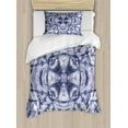 thumbnail image 1 of Ambesonne Ombre Duvet Cover Set, Modern Bohemian, Twin, Lavender Blue Indigo, 1 of 3