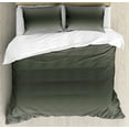 thumbnail image 1 of Ambesonne Ombre Duvet Cover Set, Smokey Modern Design, 2-Calking, Black Grey, 1 of 6