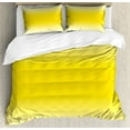 thumbnail image 1 of Ambesonne Ombre Duvet Cover Set, Sunny Summer Themed Art, 2-Calking, Yellow, 1 of 7