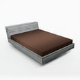 thumbnail image 1 of Ambesonne Ombre Fitted Sheet, Digital Brown Room, Full Size, Brown, 1 of 3