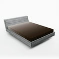 thumbnail image 1 of Ambesonne Ombre Fitted Sheet, Digital Chocolate, Queen Size, Brown and White, 1 of 3
