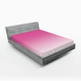 thumbnail image 1 of Ambesonne Ombre Fitted Sheet, Digital Hot Pink Design, Full Size, Pink, 1 of 2