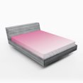 thumbnail image 1 of Ambesonne Ombre Fitted Sheet, Dreamy Digital Print, Full Size, Pale Pink, 1 of 3