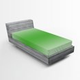 thumbnail image 1 of Ambesonne Ombre Fitted Sheet, Moss Leaf Spring Theme, Twin Size, Green, 1 of 2