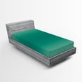 thumbnail image 1 of Ambesonne Ombre Fitted Sheet, Ocean Waves Theme, Twin Size, Teal, 1 of 3