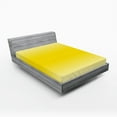 thumbnail image 1 of Ambesonne Ombre Fitted Sheet, Sunny Summer Themed Art, Full Size, Yellow, 1 of 3