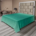 thumbnail image 1 of Ambesonne Ombre Flat Sheet, Ocean Waves Theme, King Size, Teal, 1 of 1