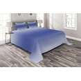 thumbnail image 1 of Ambesonne Ombre Quilted Coverlet 3 Pcs, Clear Sky in Summer Day, Queen Size, Blue, 1 of 2