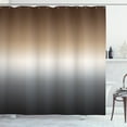 thumbnail image 1 of Ambesonne Ombre Shower Curtain, Brown and Grey Pattern, 69"Wx70"L, Brown Grey, 1 of 3