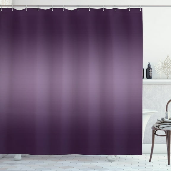 Ambesonne Ombre Shower Curtain, Modern Hollywood, 69"Wx75"L, Purple