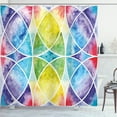 thumbnail image 1 of Ambesonne Ombre Shower Curtain, Rainbow Grunge, 69"Wx84"L, Multicolor, 1 of 5