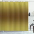 thumbnail image 1 of Ambesonne Ombre Shower Curtain, Vintage Digital Design, 69"Wx84"L, Mustard and Brown, 1 of 5