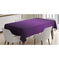 thumbnail image 1 of Ambesonne Ombre Tablecloth Rectangular Table Cover, Cinema Curtain Design, 60"x84", Purple, 1 of 4