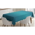thumbnail image 1 of Ambesonne Ombre Tablecloth Rectangular Table Cover, Tropic Ocean Room, 52"x70", Petrol Blue, 1 of 4