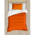 thumbnail image 1 of Ambesonne Orange Duvet Cover Sets, Retro Bohemian Ethnic, 2-Twin, Orange, 1 of 3