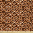 thumbnail image 1 of Ambesonne Orange Pattern Fabric by the Yard Upholstery, Ikat Geometric Art, 3 Yards, Pale Vermilion, 1 of 5