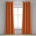 thumbnail image 1 of Ambesonne Orange and Pink Grommet Curtain, Abstract Polka Dot, 50" x 72", Orange and Pink, 1 of 6