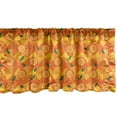 thumbnail image 1 of Ambesonne Orange and Yellow Window Valance, Slices, 54" X 12", Earth Yellow Marigold, 1 of 3