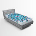 thumbnail image 1 of Ambesonne Orient Fitted Sheet, Vintage Eastern Damask Form, Twin XL Size, Multicolor, 1 of 3