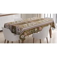 thumbnail image 1 of Ambesonne Orient Tablecloth Rectangular Table Cover, Persian Floral Pattern, 52"x70", Multicolor, 1 of 4