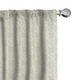 thumbnail image 1 of Ambesonne Oriental 4-Panel Curtains, Paisley Inspired Pattern, 56"x63", Grey Yellow Dark Tan, 1 of 4
