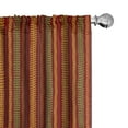 thumbnail image 1 of Ambesonne Oriental Curtains, Abstract Tribal Layout, Pair of 28"x95", Multicolor, 1 of 5