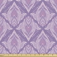 thumbnail image 1 of Ambesonne Oriental Fabric by the Yard Upholstery, Ornamental Boho Design, 1 Yard, Mauve Pale Mauve, 1 of 5