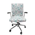 thumbnail image 1 of Ambesonne Oriental Office Chair Cover Stretchable High Back, Bohemian Carnation Bloom, Seafoam Purpleblue and Ivory, 1 of 1
