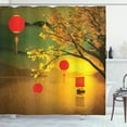 thumbnail image 1 of Ambesonne Oriental Shower Curtain, Traditional Chinese Folk, 69"Wx75"L, Multicolor, 1 of 5