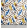 thumbnail image 1 of Ambesonne Oriental Vibes Peel & Stick Wallpaper for Home, Ethnic Dreamcatchers, 13"x36", Dark Lavender Mustard Tan, 1 of 1