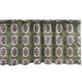 thumbnail image 1 of Ambesonne Oriental Window Valance, Inspirations in Colorful Floral Composition with Ornate Foliage, Curtain Valance for Kitchen Bedroom Decor with Rod Pocket, 54" X 12", Multicolor, 1 of 3