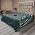 thumbnail image 1 of Ambesonne Outer Space Flat Sheet, Futuristic Interior, Full Size, Blue Grey, 1 of 1