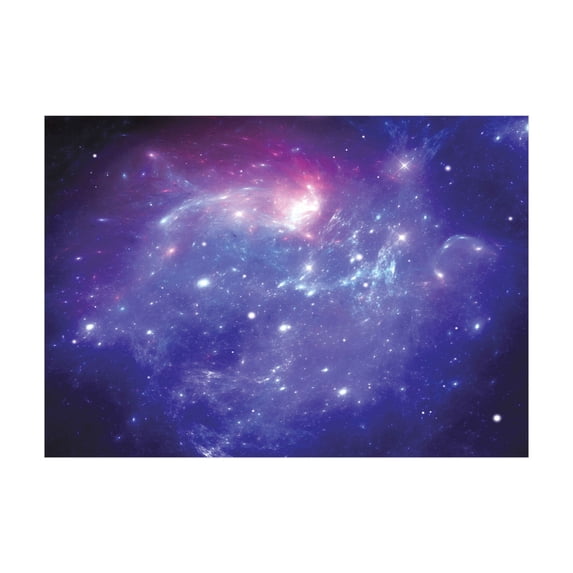 Ambesonne Outer Space Jigsaw Puzzle, Milky Way Galaxy Stars, Heirloom-Quality Fun Activity for Family Durable Cardboard, 1000 pcs, Navy Purple